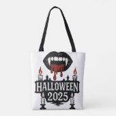 Gothic Vampire Halloween Tasche (Rückseite)