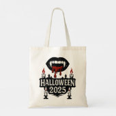 Gothic Vampire Halloween Tragetasche (Rückseite)