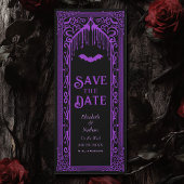Gothic Vampire Kathedrale Save the Date Einladung