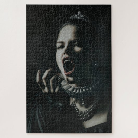 Gothic Vampire Queen Jigsaw Puzzle – Dark Fantasy (Vertikal)