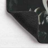 Gothic Vampire Queen Mouse Pad – Dark Fantasy Desk Mousepad (Ecke)