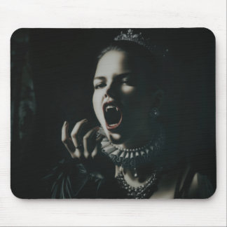 Gothic Vampire Queen Mouse Pad – Dark Fantasy Desk Mousepad