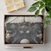 Gothic Vampire Skeleton Mermaid Skull Decoupage Seidenpapier (Geschenk)