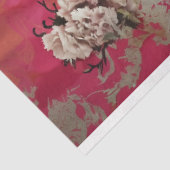 Gothic Vampire Skeleton Mermaid Skull Decoupage Seidenpapier (Ausschnitt)