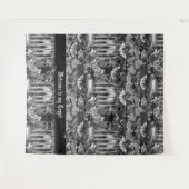 Gothic Vampires Crypt Friedhofszene mit Fledermäus Wandteppich (Vorderseite (Horizontal))