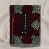 Gothic Velvet "Secrets" Vault Personalized Journal Notizblock