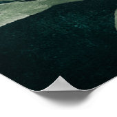 Gothic Verlass Träume EMERALD GREEN, Sitzplan Po Poster (Ecke)