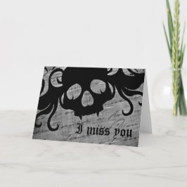 Gothic vermisst Sie Karte