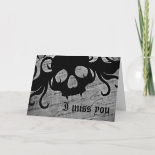 Gothic vermisst Sie Karte