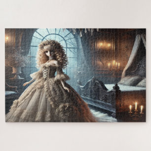 Gothic-Victorian-Puppe – Dunkle Eleganz Puzzle