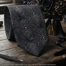 Gothic-Victorian-Raben-Damaskus