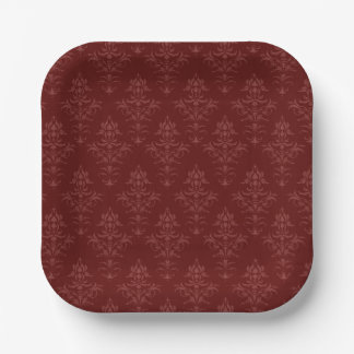 Gothic Viktorianisch Damask Pappteller