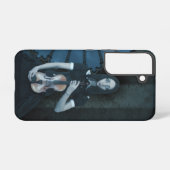 Gothic Viktorianisch Girl Holding Violin Dark Fant Samsung Galaxy Hülle (Rückseite (Horizontal))