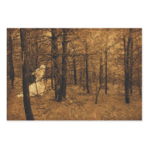 Gothic Vintag Angel Brown Forest Trees