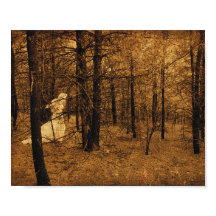 Gothic Vintag Angel Brown Forest Trees