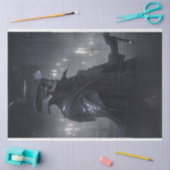 Gothic Vintag Black Dressed Skeleton Decoupage Seidenpapier (Basteln)