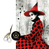 Gothic Vintag Fashion Decoupage Seidenpapier