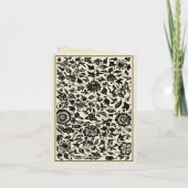 Gothic Vintag High Priestess Tarot Foto Geburtstag Karte (Rückseite)