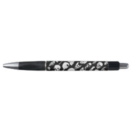 Gothic Vintag Spooky Skulls Pen Kugelschreiber