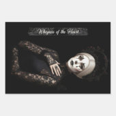 Gothic Vintage Art Design Geschenkpapier Set (Vorderseite)