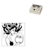 Gothic Vintage Art Design Gummistempel (Stempel)