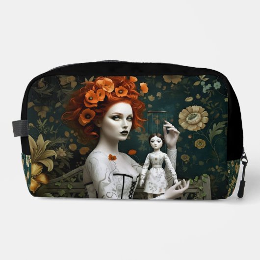 Gothic Vintage Art Design Waschbeutel (Vorderseite)