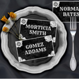 Gothic-Vintage geflochtene Platzkarte