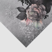 Gothic Vogue | Mute Pastel Rose Mode Stiletto Seidenpapier (Ausschnitt)