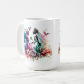Gothic-Vorschlag-Valentinstag Kaffeetasse (Vorderseite Links)
