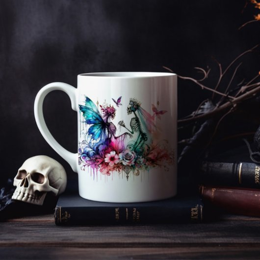 Gothic-Vorschlag-Valentinstag Kaffeetasse