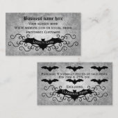 Gothic-Vorzugskunde Visitenkarte (Vorne/Hinten)