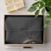 Gothic Webbed Bitten Lips Art Decoupage Seidenpapier (Geschenk)