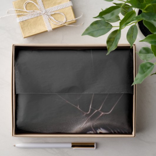 Gothic Webbed Bitten Lips Art Decoupage Seidenpapier (Geschenk)