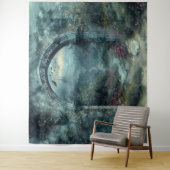 Gothic Wedding Arch Wall Hanging Selfie Station Wandteppich (Beispiel)