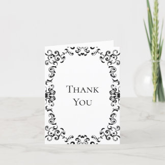 Gothic Wedding Dankeskarte