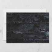 Gothic Wedding Einladung (Rückseite)