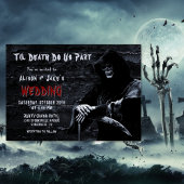 Gothic Wedding Einladung