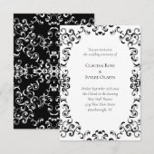 Gothic Wedding Einladung (Vorne/Hinten)