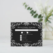 Gothic Wedding Feiertagspostkarte (Stehend Vorderseite)