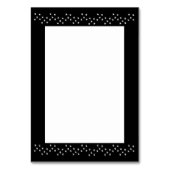 Gothic Wedding Flügelherz Mit Monogramm Tischnummer (Rückseite)