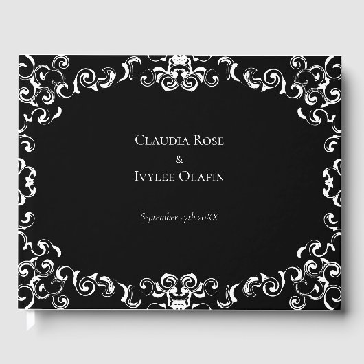 Gothic Wedding Gästebuch (Vorderseite)