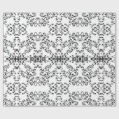 Gothic Wedding Geschenkpapier (Flach)