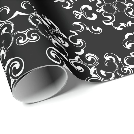 Gothic Wedding Geschenkpapier (Rolleneckpunkt)