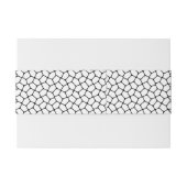 Gothic Wedding Invitation Bly Band - Eleganter Bla (Rückseitenbeispiel)