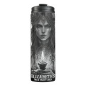 Gothic Wedding Junggeselinnen-Abschied Maßgeschnei Thermosbecher (Vorderseite)