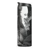 Gothic Wedding Junggeselinnen-Abschied Maßgeschnei Thermosbecher (Nach rechts gedreht)