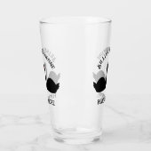 Gothic Wedding Kissing Black Swans Custom Glas (Links)