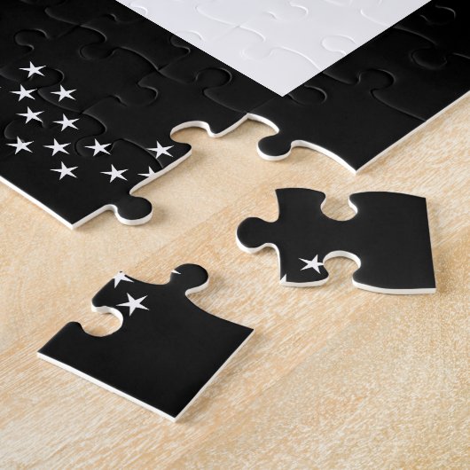 Gothic Wedding Kissing Ravens Custom Puzzle (Seite)