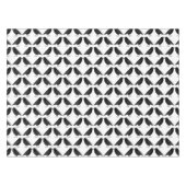 Gothic Wedding Kissing Ravens Gemustert Tischdecke (Vorderseite (Horizontal))