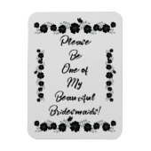 Gothic Wedding Magnet (Vertikal)